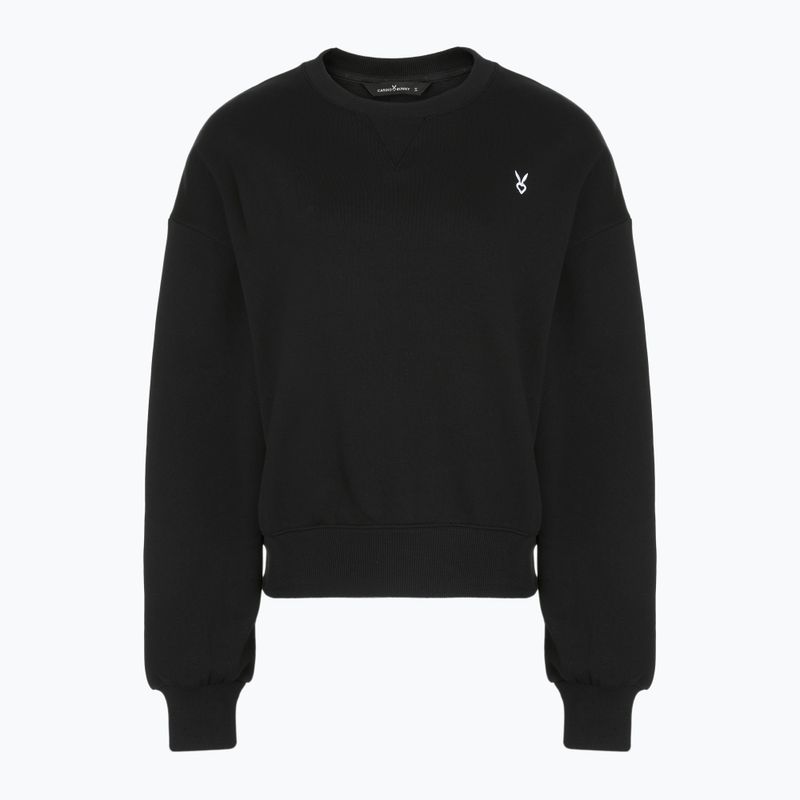 Women's training sweatshirt Cardio Bunny HCB-125 black 6