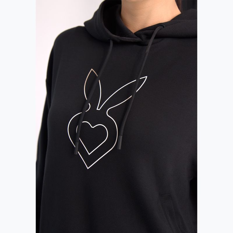 Women's training sweatshirt Cardio Bunny HCB-125 black 5