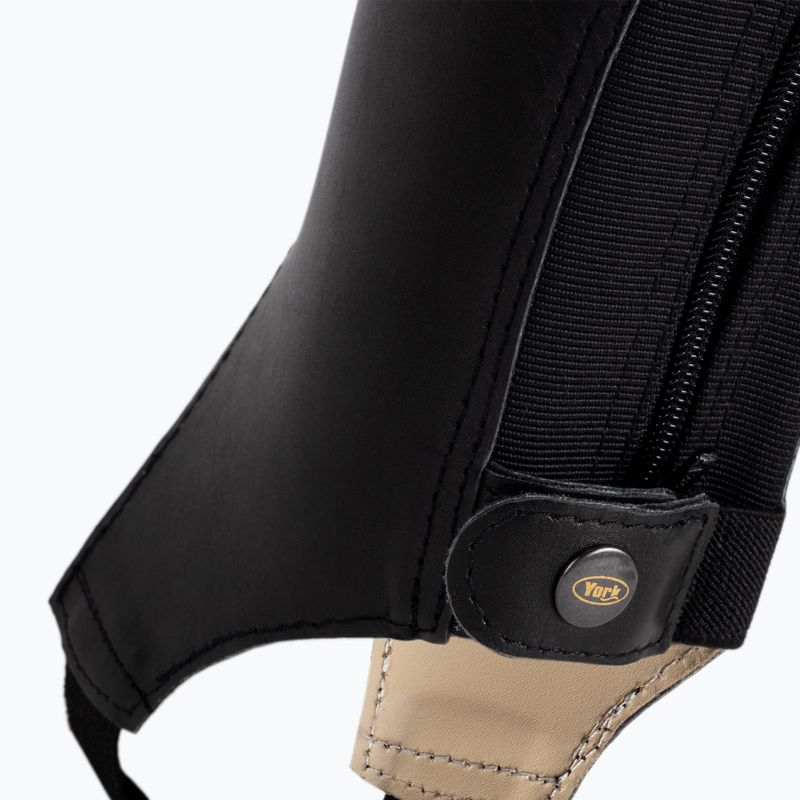 York leather horse riding reins black 130216 5