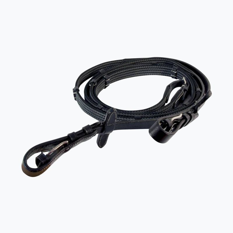 York Brighton rubber horse leads black 38090103