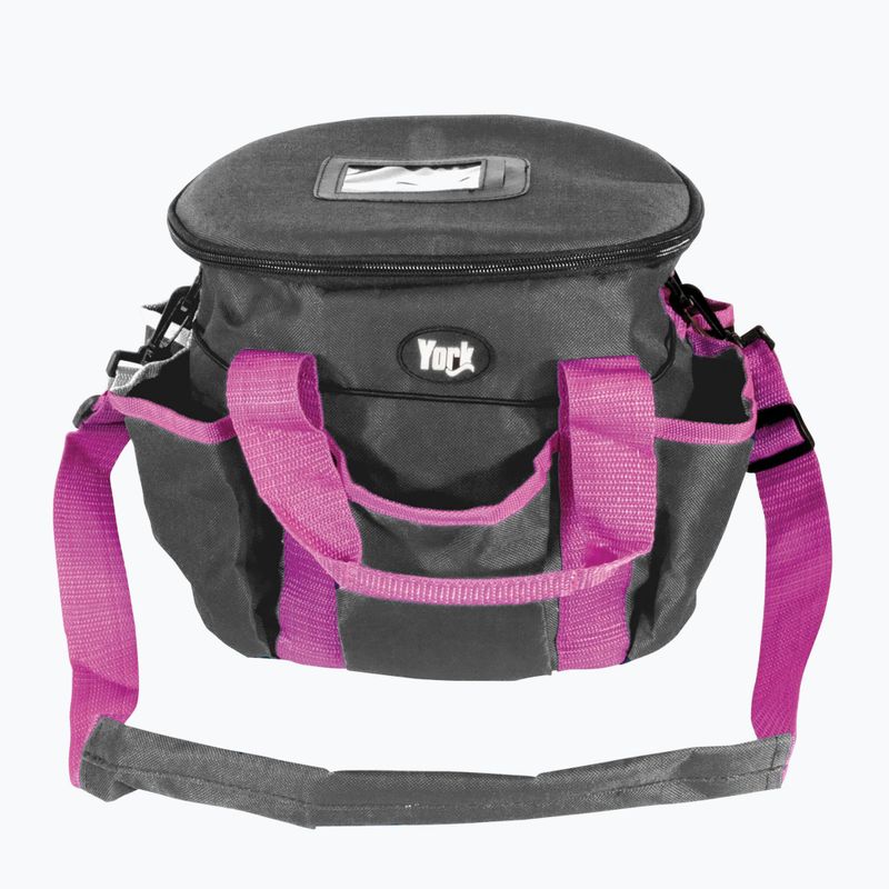 York equestrian accessories bag lockable grey lilac 280108 7