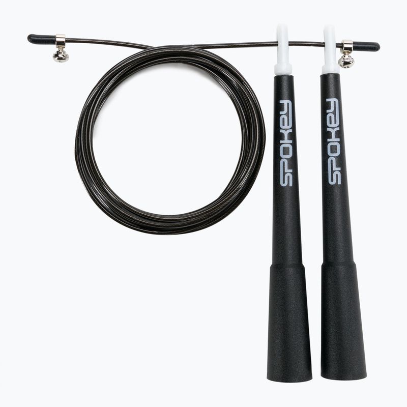 Spokey Crossfit skipping rope black 834195