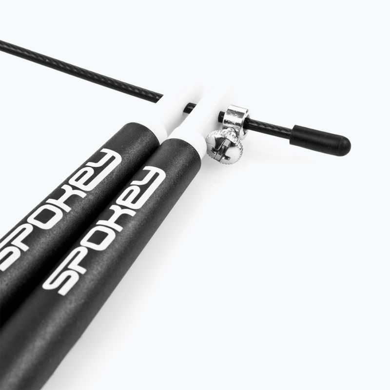Spokey Crossfit skipping rope black 834195 3