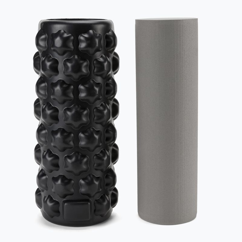 Spokey Roll 2in1 exercise roller black 838333 3