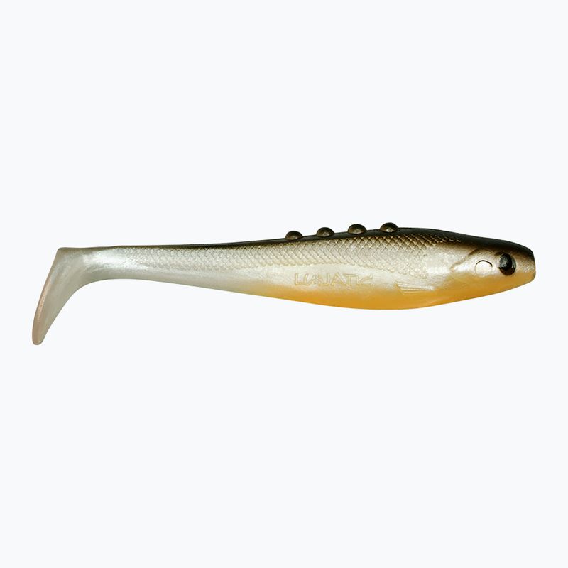 DRAGON Lunatic rubber lure 3 pcs pearl black orange CHE-LN40S-01-120