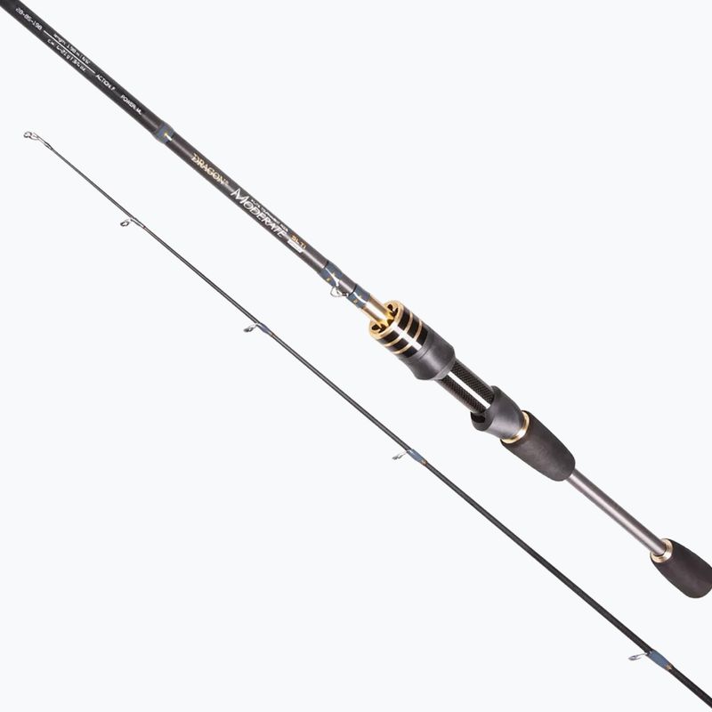 DRAGON Moderate SL Ti spinning rod black CHC-28-82-198 4
