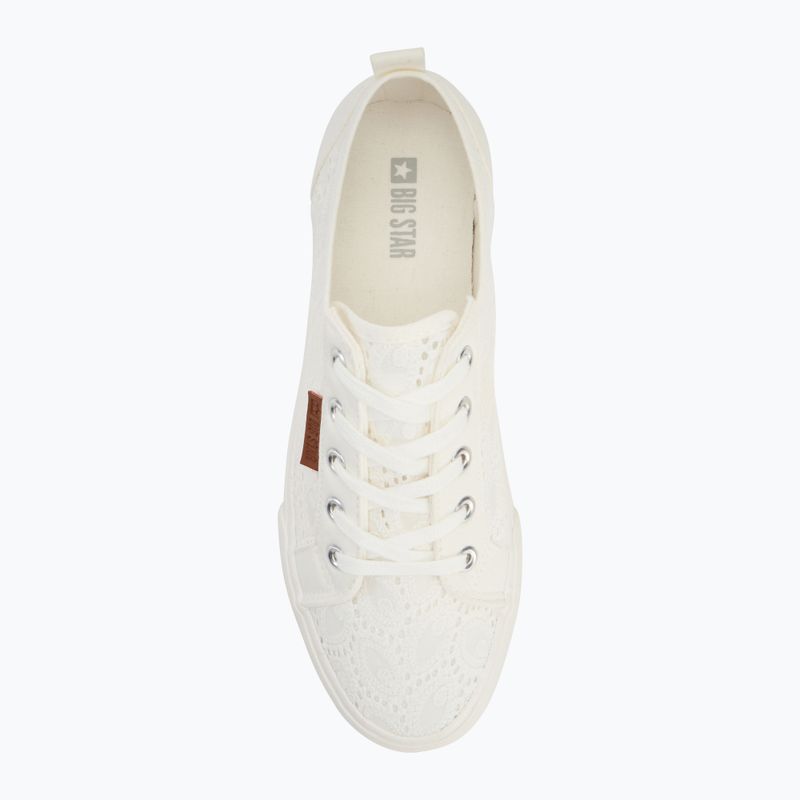 BIG STAR women's trainers W274925 white 5