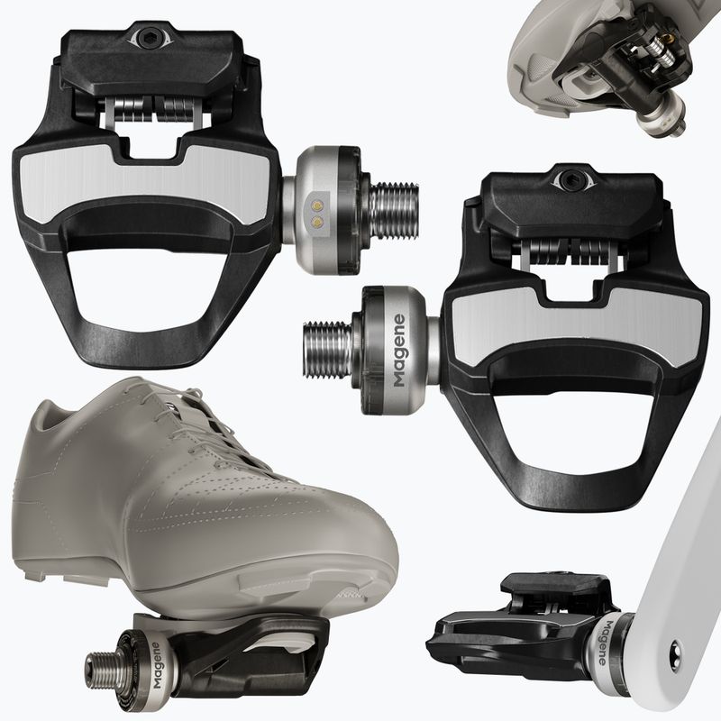 Bike pedals Magene P715 S SPD-SL silver 10