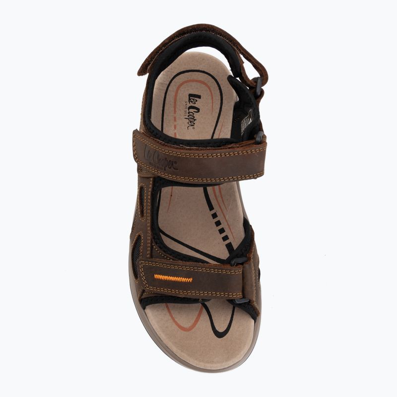 Men's sandals Lee Cooper LCW-26-01-4024MA brown 5