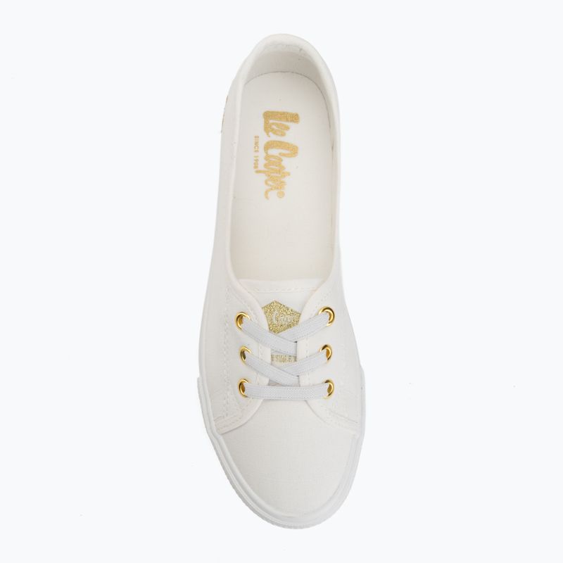 Women's trainers Lee Cooper LCW-26-02-4045LA white/gold 5