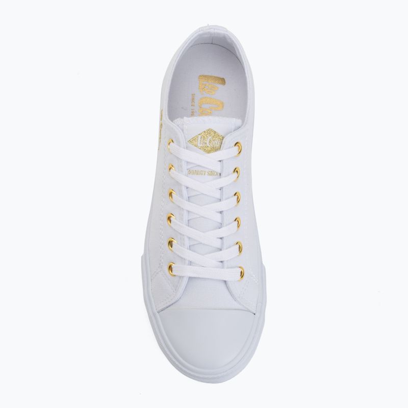 Women's trainers Lee Cooper LCW-26-02-4056LA white/gold 5