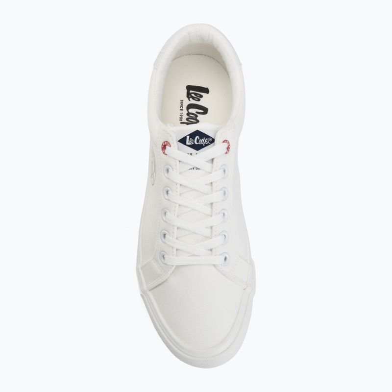 Men's trainers Lee Cooper LCW-26-02-4082MC white 5
