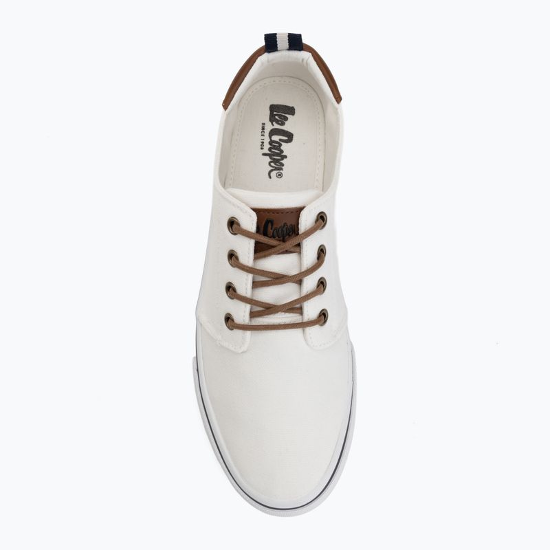 Men's trainers Lee Cooper LCW-26-02-4094MC white 5