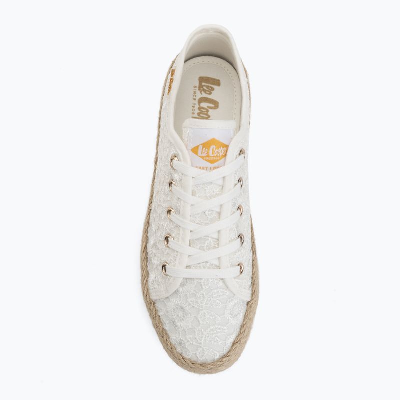 Women's espadrilles Lee Cooper LCW-26-31-4326LA white 5