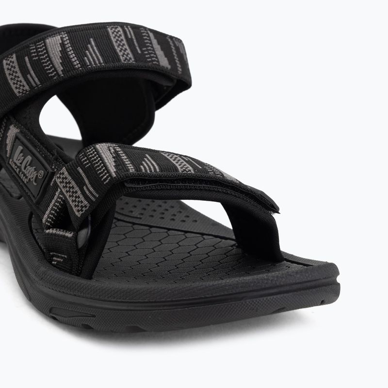 Men's sandals Lee Cooper LCW-26-34-4424MA black/grey 7