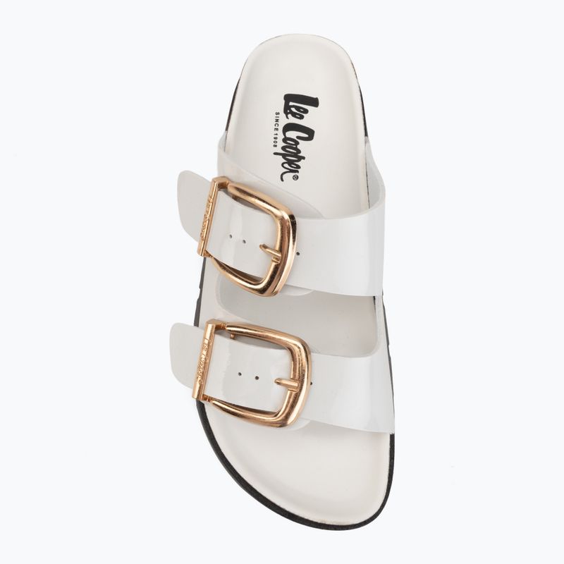 Women's slides Lee Cooper LCW-26-35-4460LA white 5