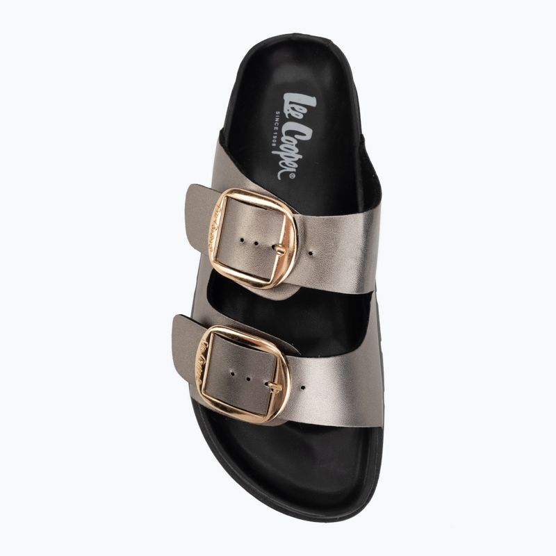 Women's slides Lee Cooper LCW-26-35-4461LA pewter 5