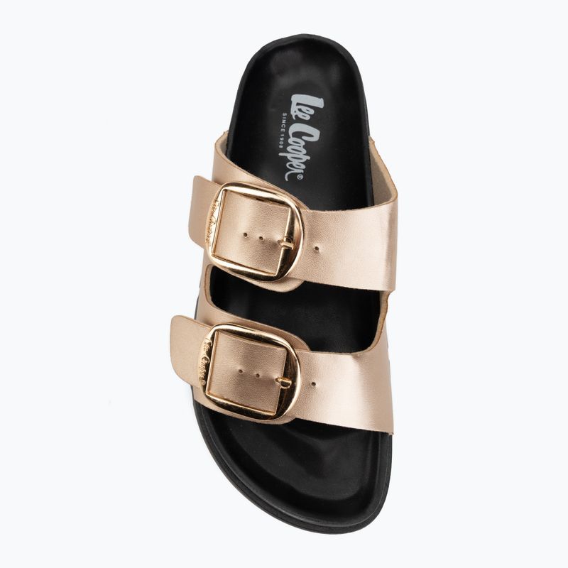 Women's slides Lee Cooper LCW-26-35-4462LA gold 5