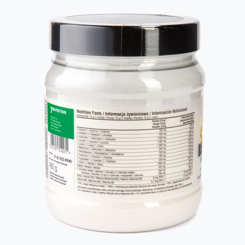 EAA Perfect 7Nutrition amino acids 480g lemon 7Nu000392 3
