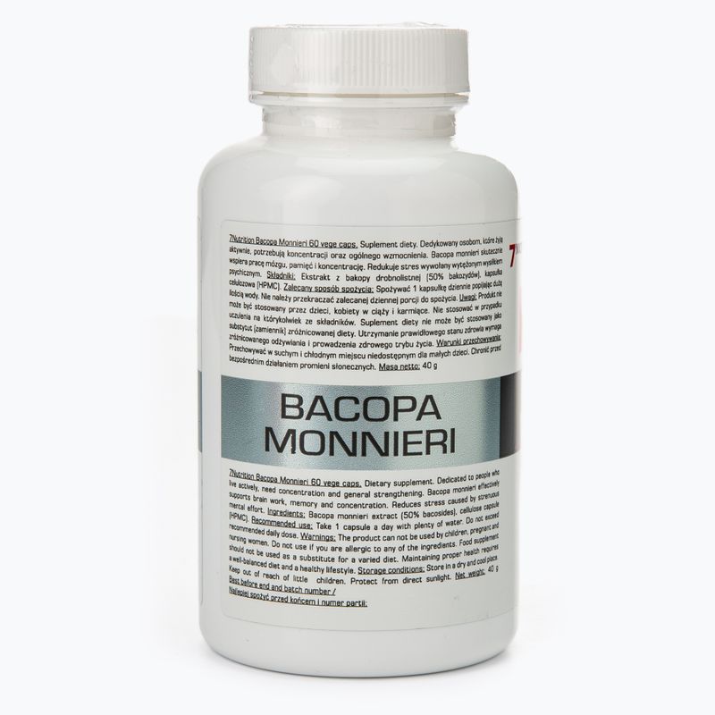 Bacopa Monnieri 7Nutrition 550mg memory and concentration 60 capsules 7Nu000426 2