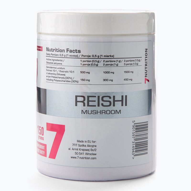 Mushroom REISHI 10:1 7Nutrition 150g immune system 7Nu000453 3