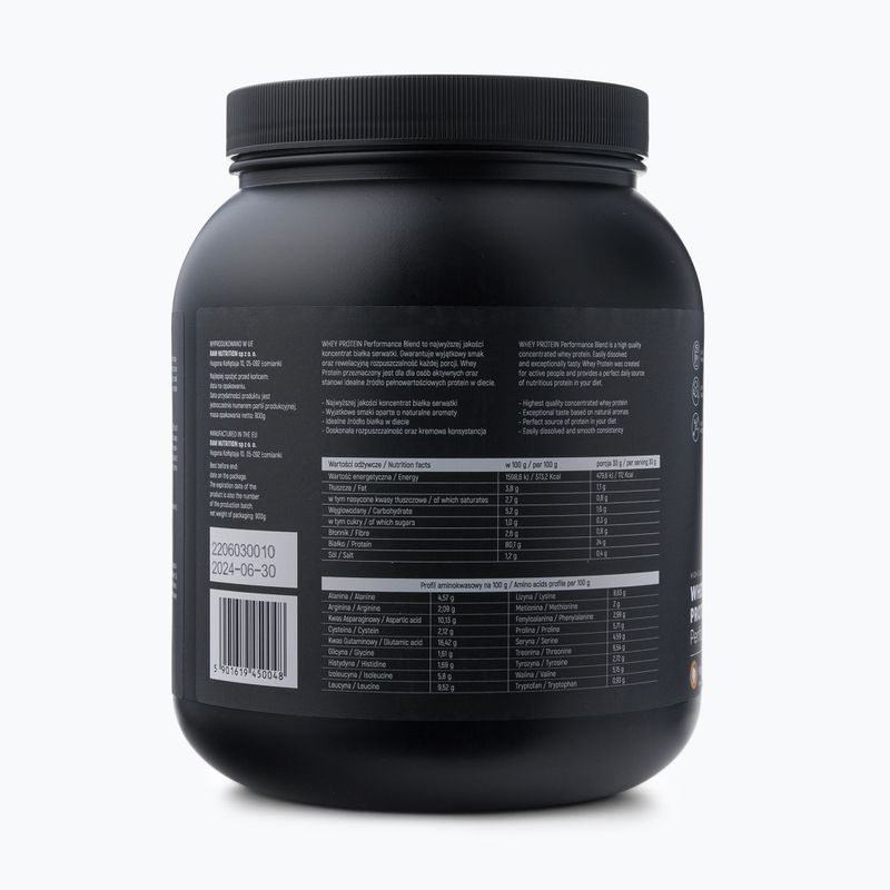 Whey Protein Raw Nutrition 900g mango WPC-59016 3