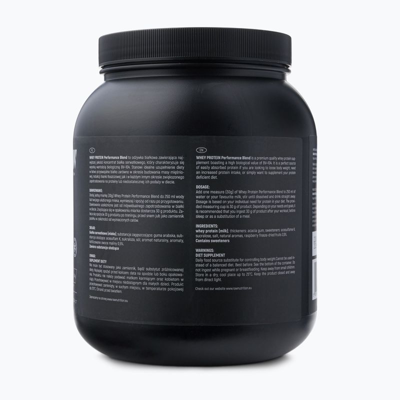 Whey Protein Raw Nutrition 900g raspberry WPC-59016 2