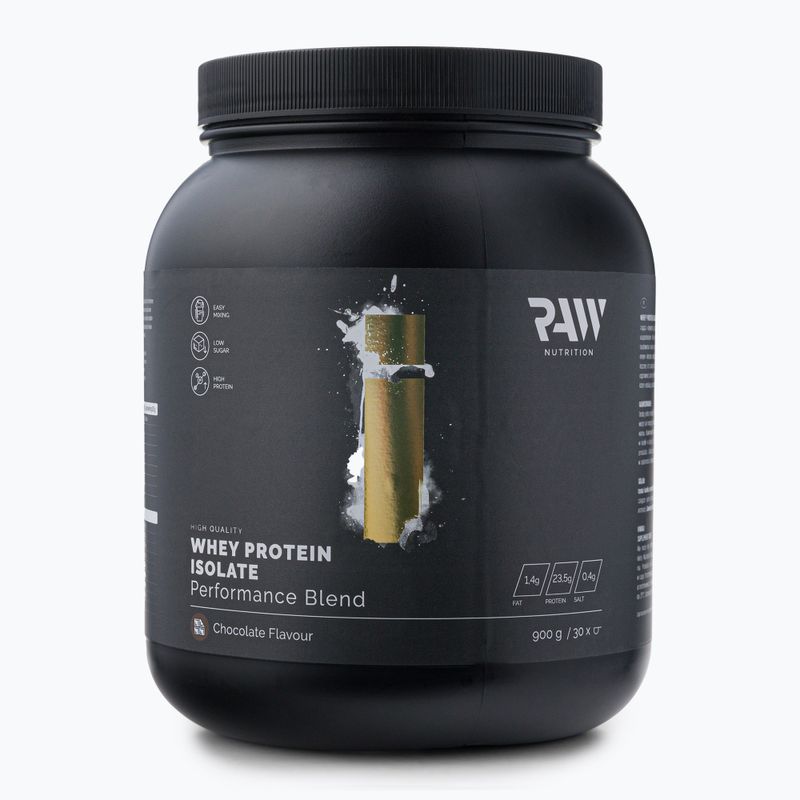 Whey Protein Isolate Raw Nutrition 900g chocolate WPI-59017