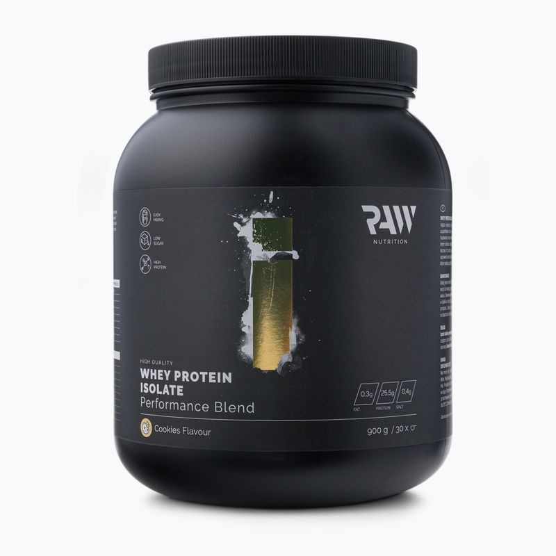 Whey Protein Isolate Raw Nutrition 900g cake WPI-59017