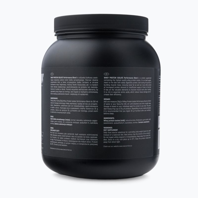Whey Protein Isolate Raw Nutrition 900g cake WPI-59017 2