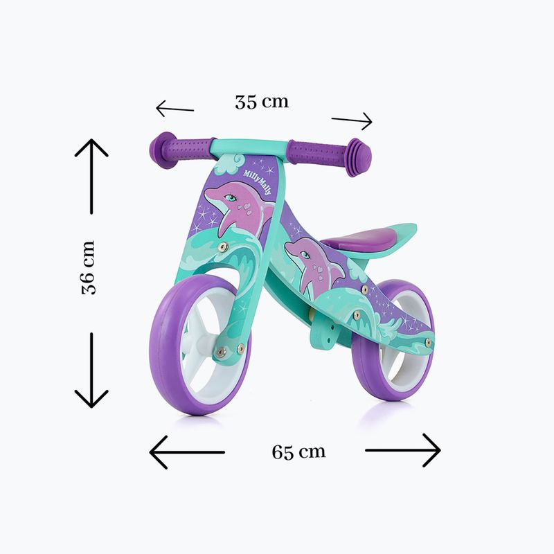 Milly Mally Jake blue-purple cross-country bicycle 2101 3