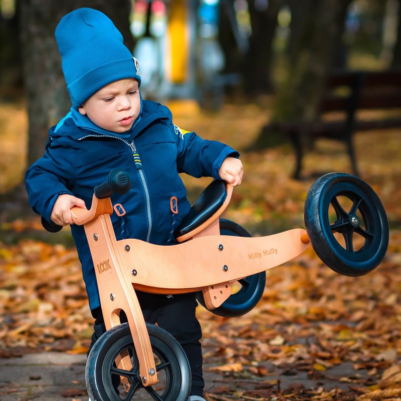 Milly Mally 2in1 tricycle Look light brown 2770 8