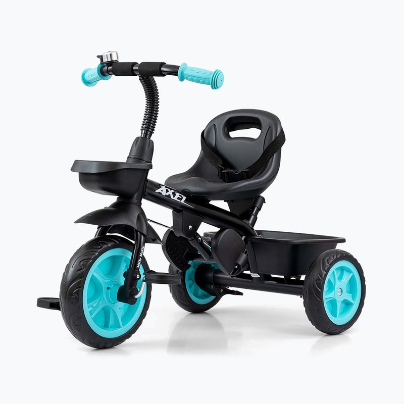 Three-wheeled balance bike Milly Mally Axel black 3