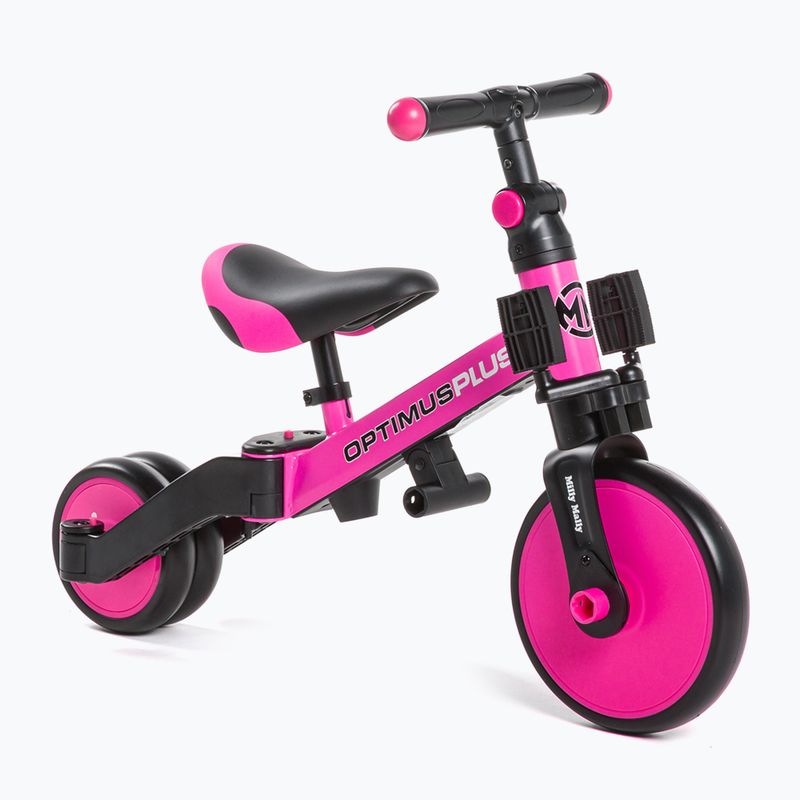 Milly Mally 4in1 tricycle Optimus Plus pink 5