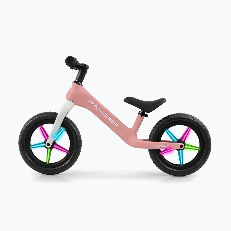 Balance bike Milly Mally Ranger Flash pink 4