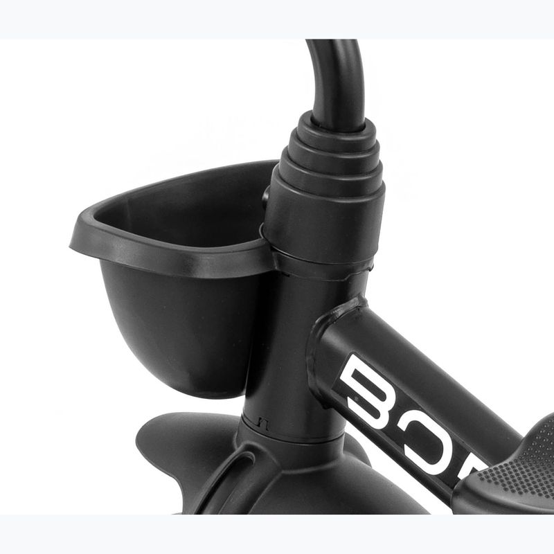 Three-wheeled balance bike Milly Mally Bobby black 6
