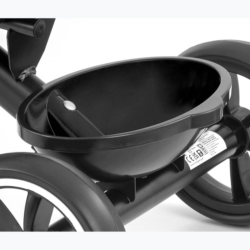 Three-wheeled balance bike Milly Mally Bobby black 7