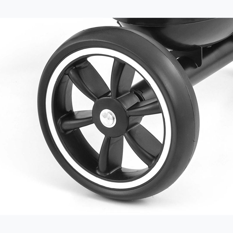 Three-wheeled balance bike Milly Mally Bobby black 9