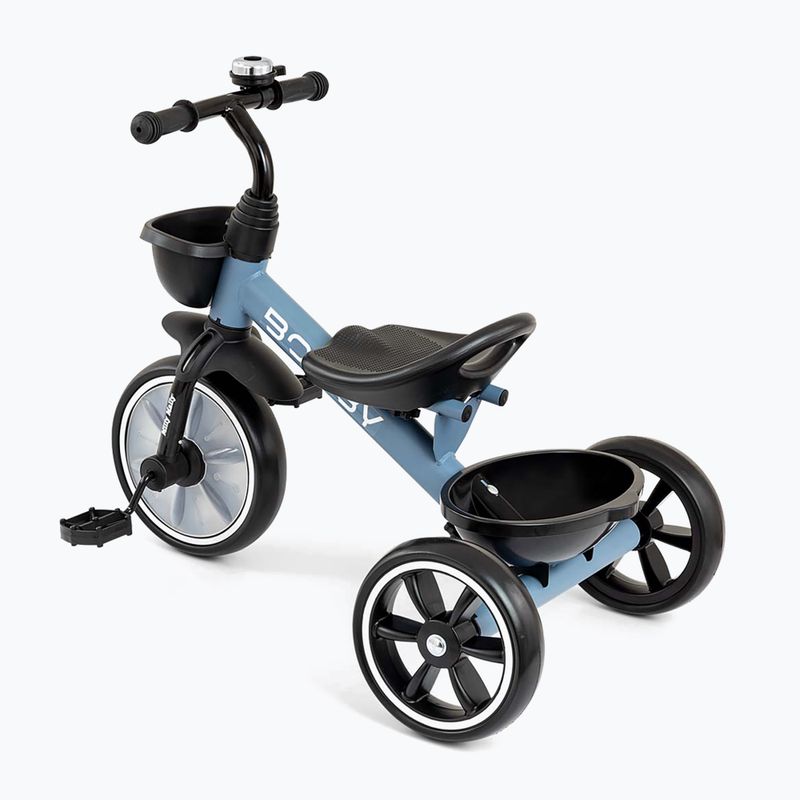 Three-wheeled balance bike Milly Mally Bobby denim 2