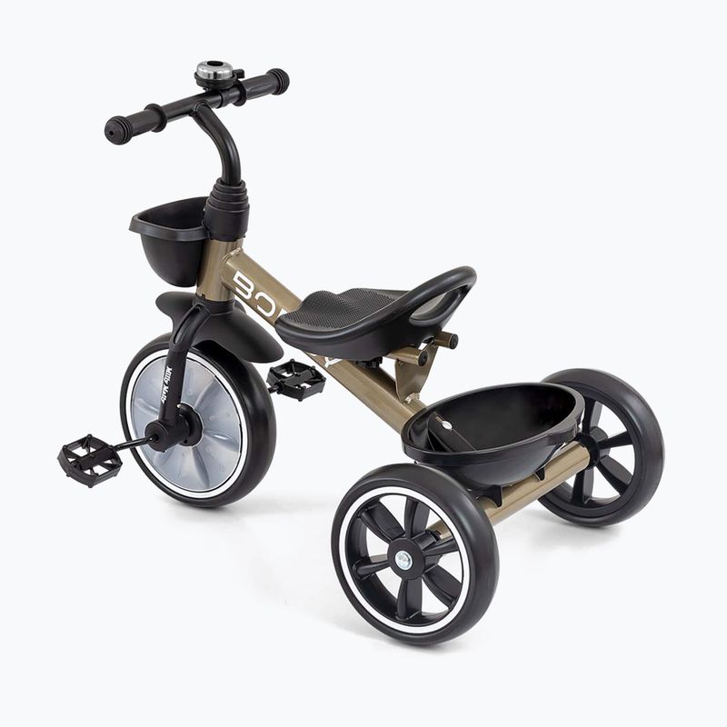 Three-wheeled balance bike Milly Mally Bobby golden 2