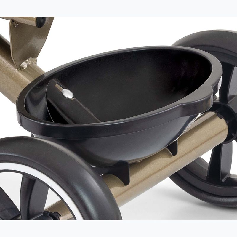 Three-wheeled balance bike Milly Mally Bobby golden 7
