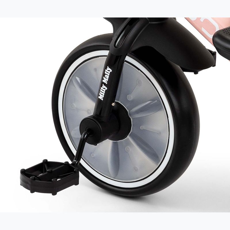 Three-wheeled balance bike Milly Mally Bobby pink 8