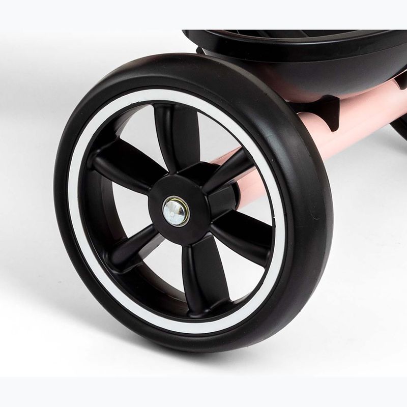 Three-wheeled balance bike Milly Mally Bobby pink 9