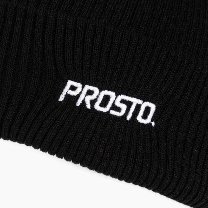 Men's winter cap PROSTO Cumul black KL222MACC2101U 4