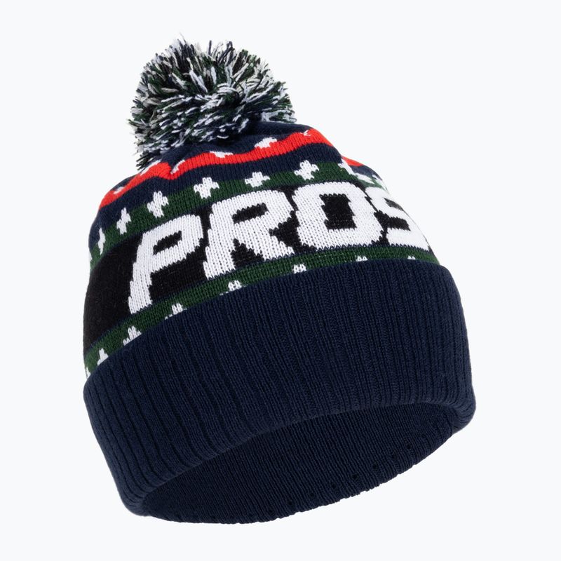 PROSTO Bakal men's winter cap navy blue KL222MACC2132U