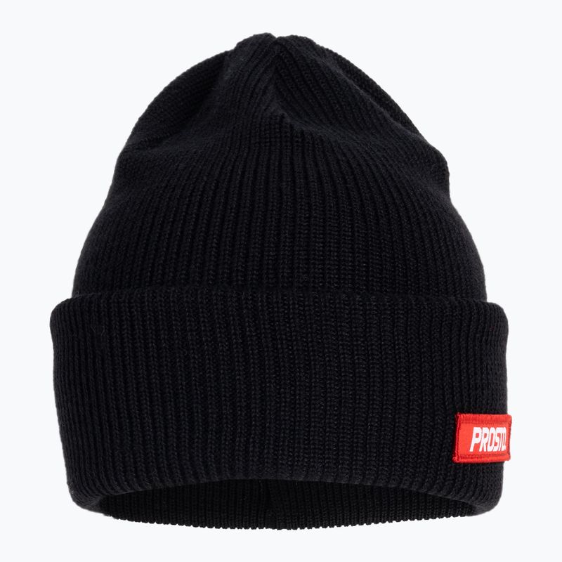 PROSTO Land men's winter cap black KL222MACC2151U 2