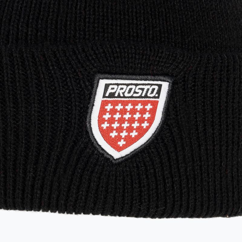 Men's winter cap PROSTO Brand black KL222MACC2171U 4