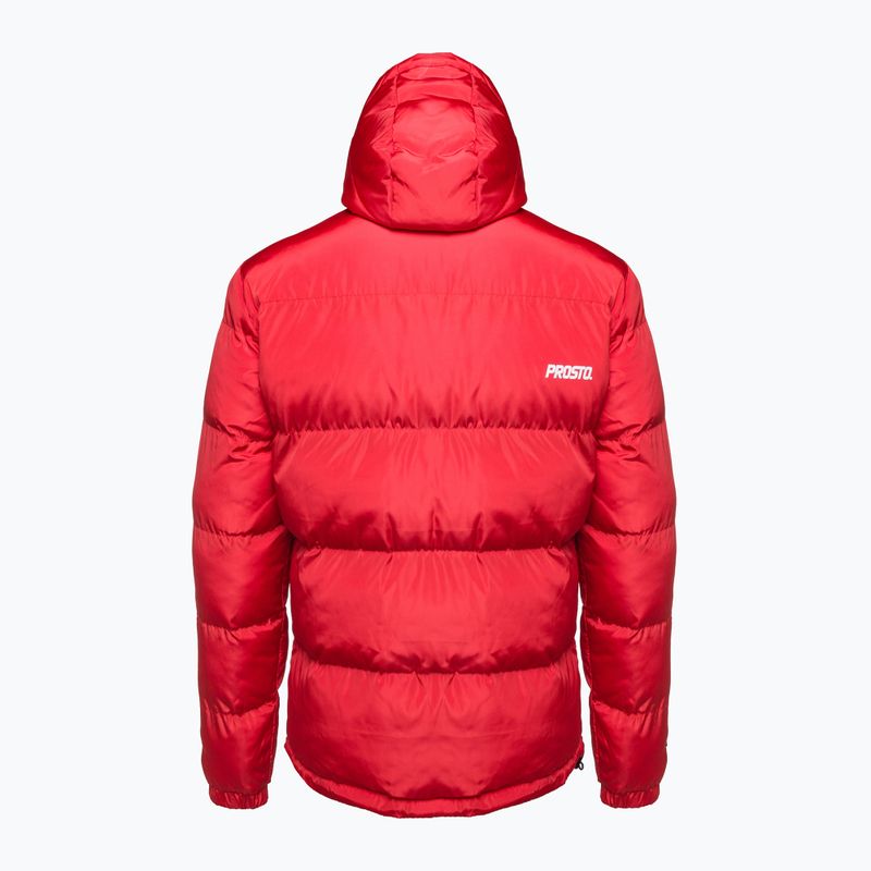 PROSTO men's winter jacket Winter Adament red KL222MOUT1013 7