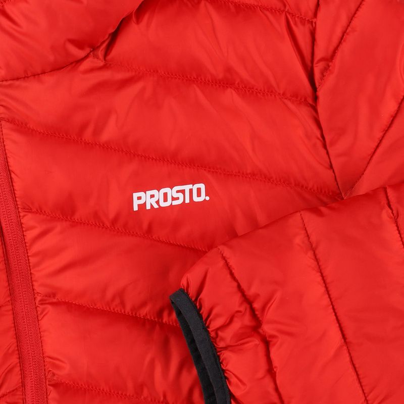 Men's winter jacket PROSTO Ultralight red 4
