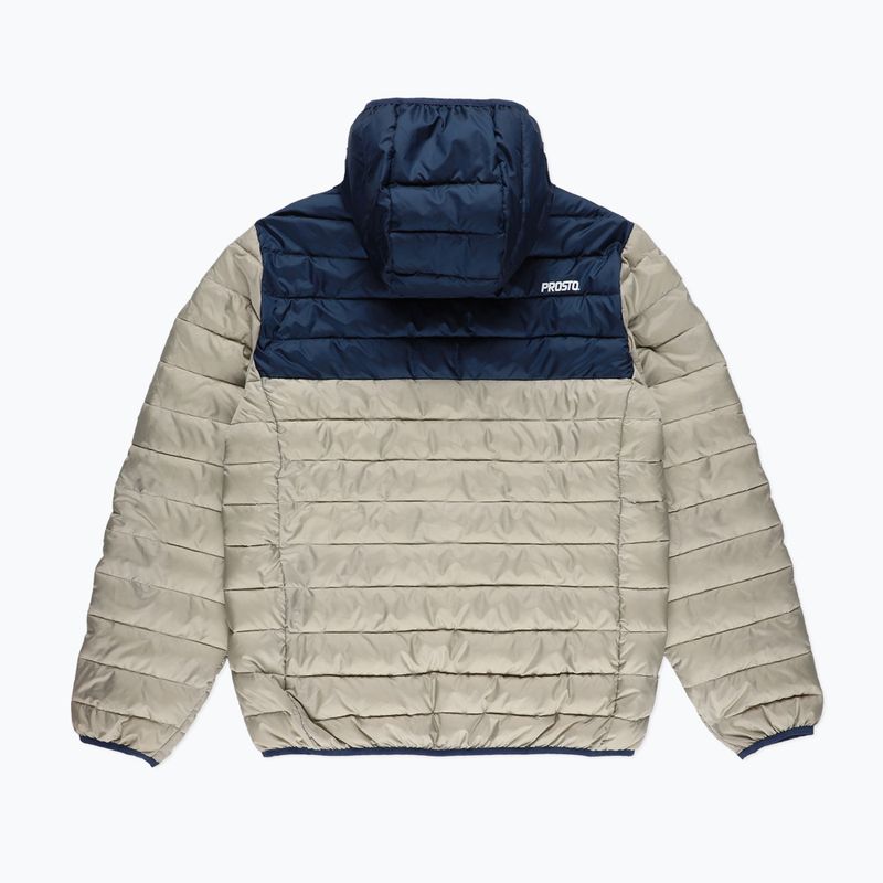 PROSTO Ultralight Split beige winter jacket 2